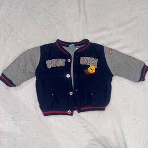 Retro baby Pooh bomber jacket